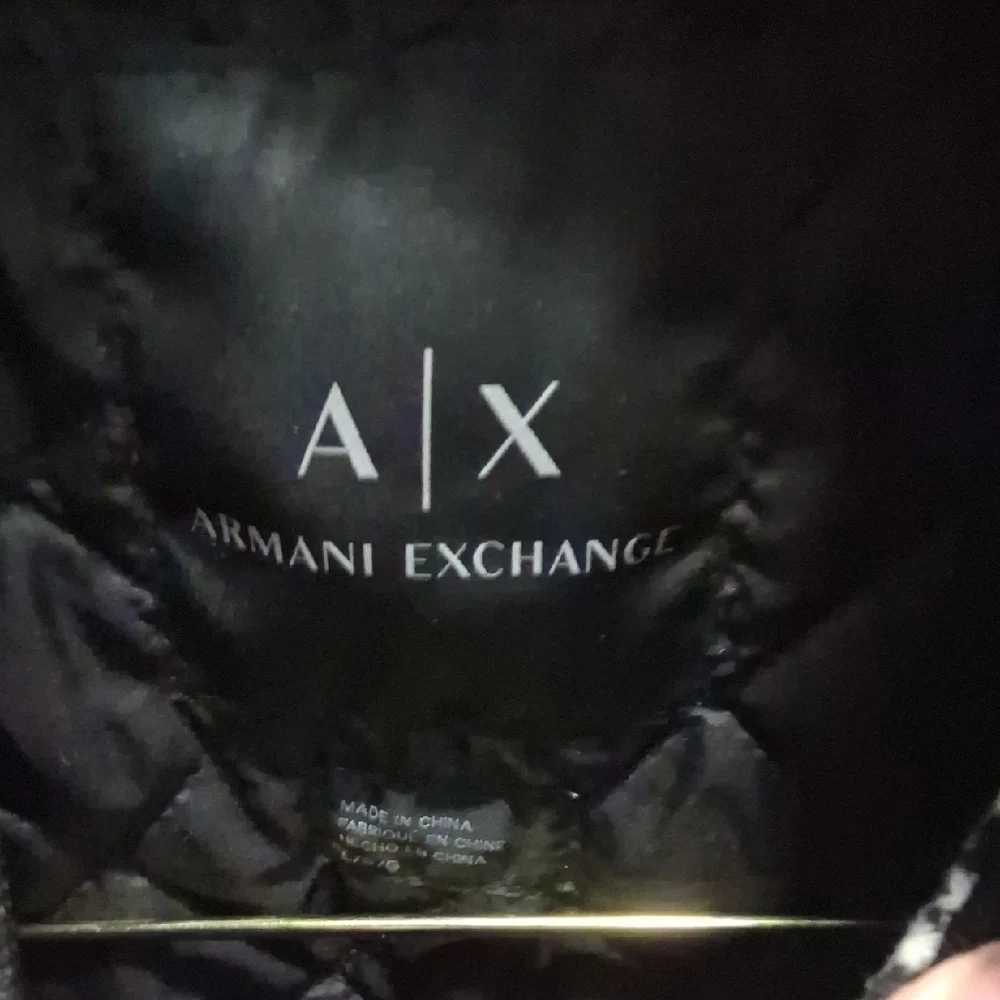 Armani Exchange Kids Checkered Black Jacket - Picture 2 of 6
